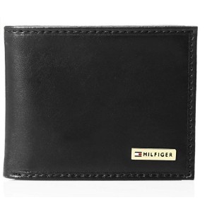 [散子格!] Tommy Hilfiger Men's Leather Coin Wallet 